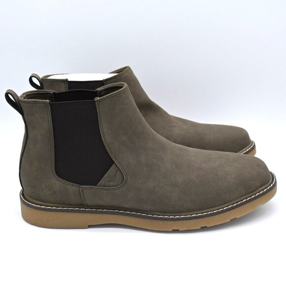 Nautica‎ Grandt Casual Chukka Men's Boot Brown US 12  Mushroom- NWOB - Picture 2 of 6
